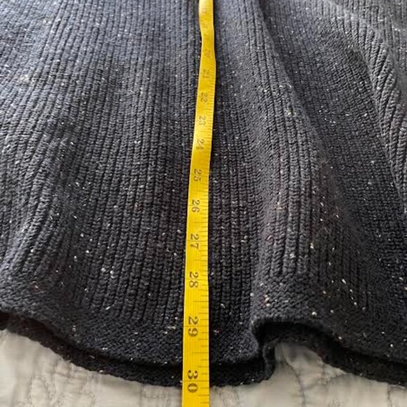 J. Jill Navy Knit Poncho/Vest XL-3X - Picture 5 of 5